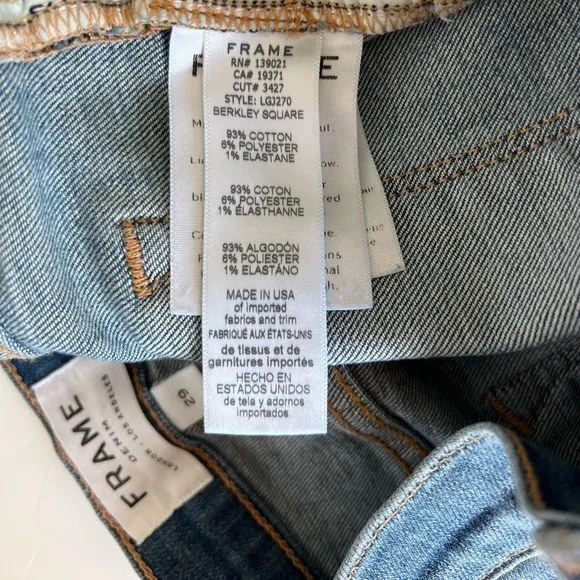Frame Denim • Le Garçon in Berkley Square Jean