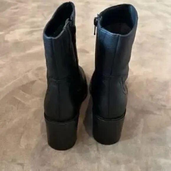 Free People x Seychelles Stormy Square Toe Ankle Boots US 6.5