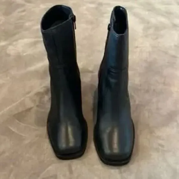 Free People x Seychelles Stormy Square Toe Ankle Boots US 6.5