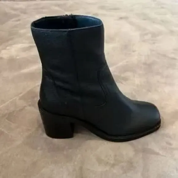 Free People x Seychelles Stormy Square Toe Ankle Boots US 6.5