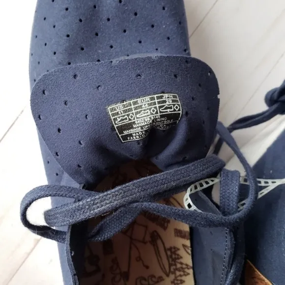 Free Waters Sky Trainer Suede Navy Shoes 11