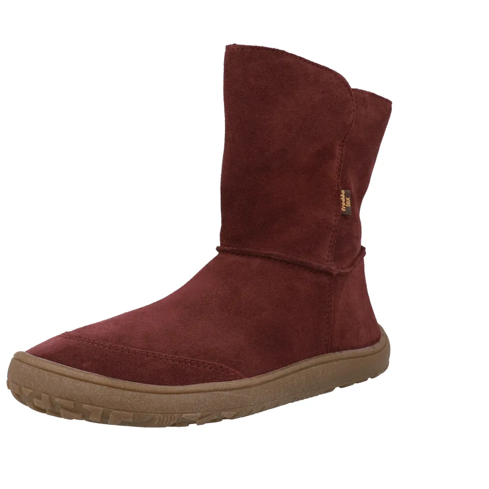 Froddo Barefoot Bordeaux Tex Suede Boots