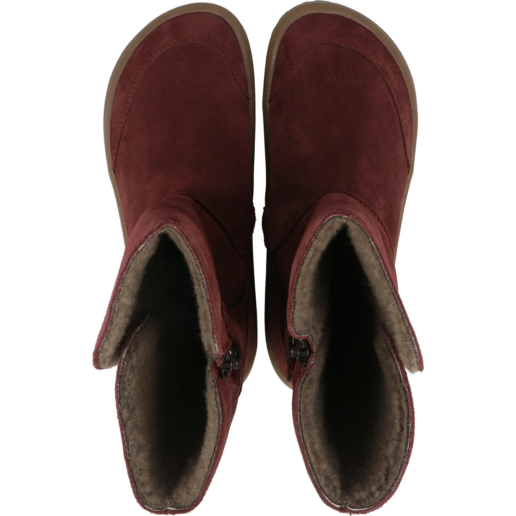 Froddo Barefoot Bordeaux Tex Suede Boots