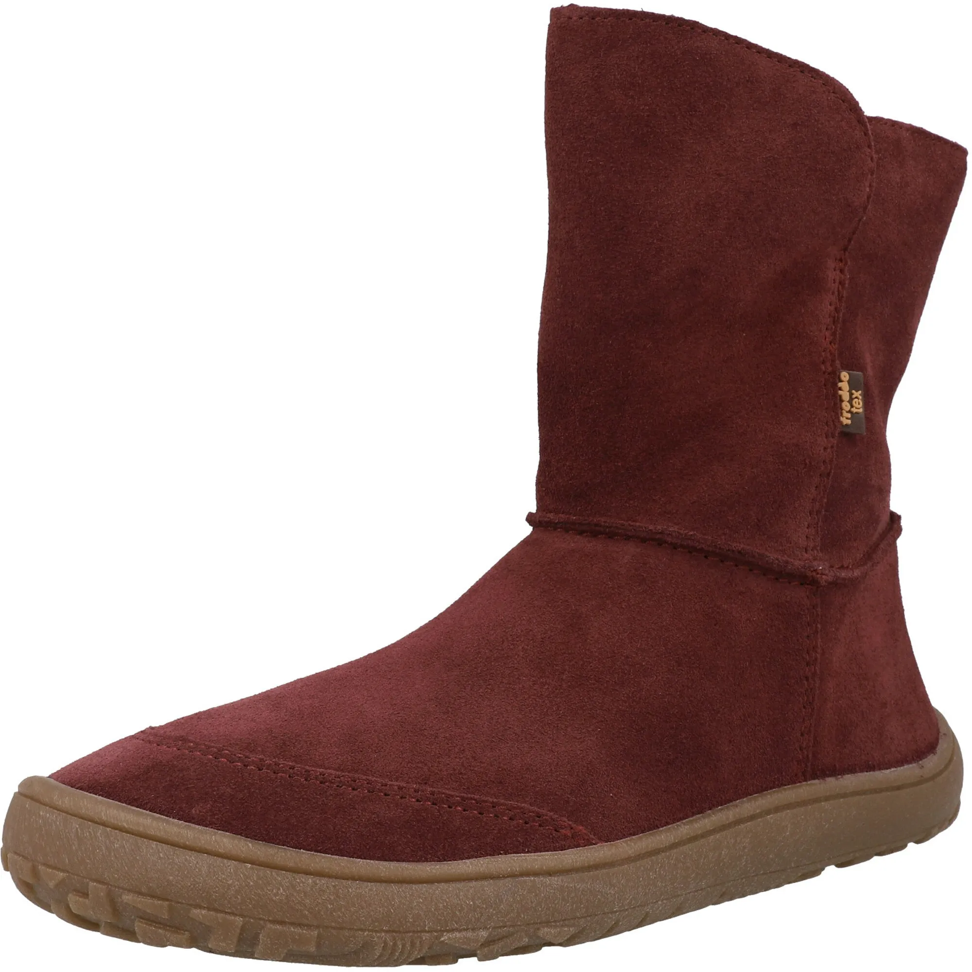 Froddo Barefoot Bordeaux Tex Suede Boots