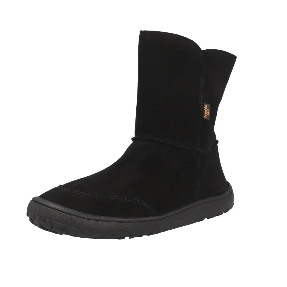 Froddo Barefoot Tex Black Suede Boots