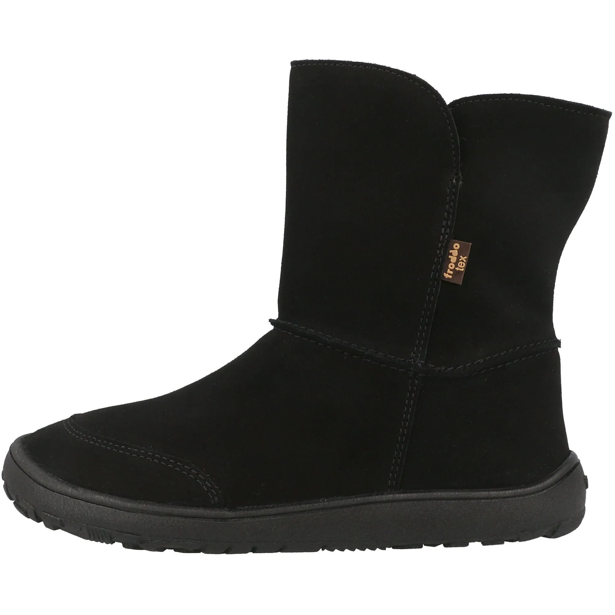 Froddo Barefoot Tex Black Suede Boots