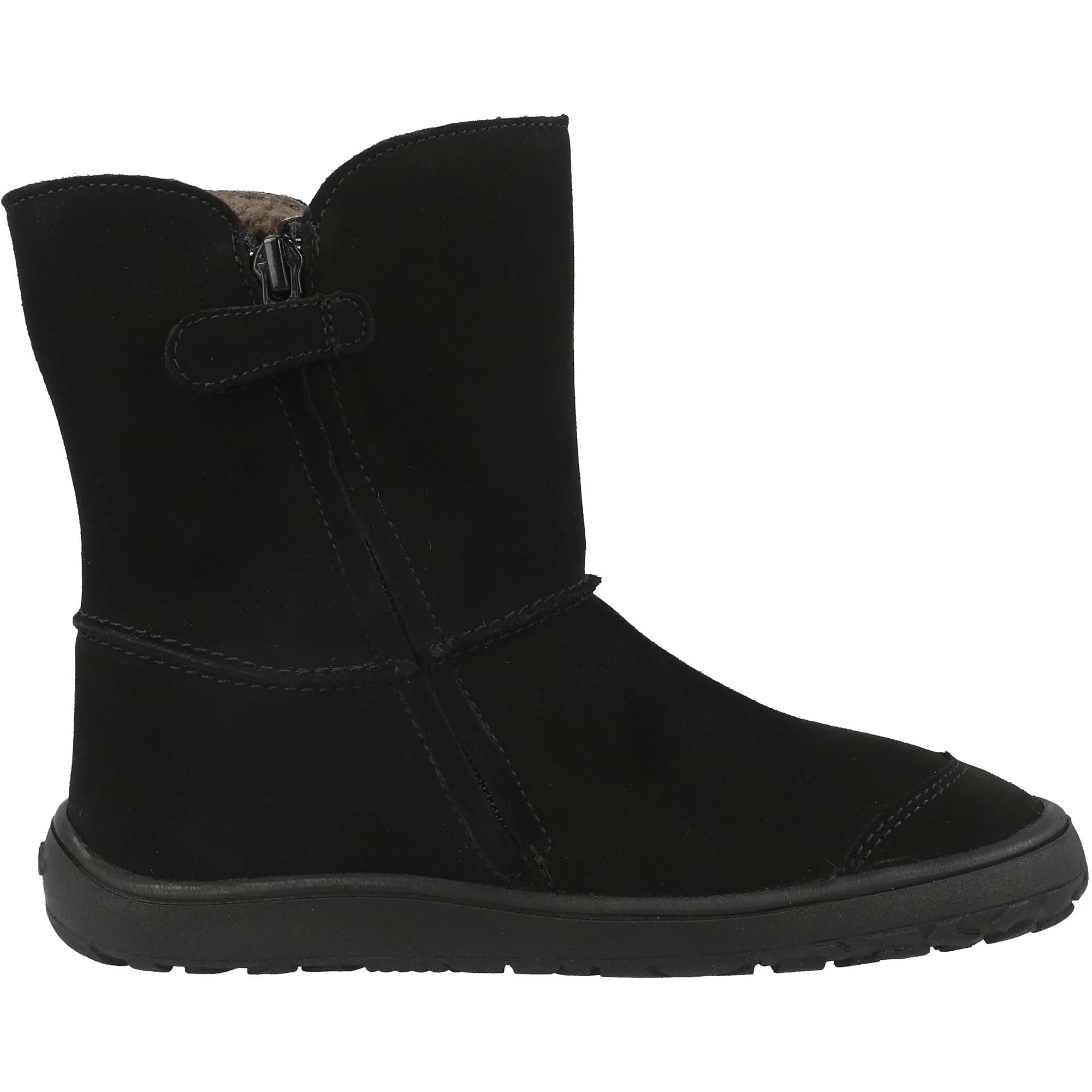Froddo Barefoot Tex Black Suede Boots