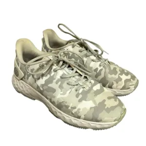 G Fore MG4 Men's Snow Camo Pattern Lace Up Molded Golf Golfing Shoes Size 10.5