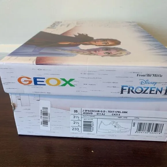 Geox Disney space club light up super comfortable sneaker size 3,5 brand new