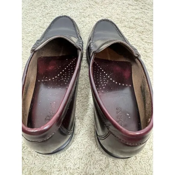 GH Bass Men's Walton Penny Loafer Dress Shoes Size 10M Cordovan VTG Classic Work