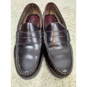 GH Bass Men's Walton Penny Loafer Dress Shoes Size 10M Cordovan VTG Classic Work