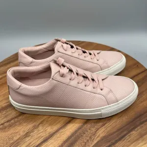 Greats Brooklyn Shoes Womens Size 9 Pink Leather Sneakers Made in Italy Pref