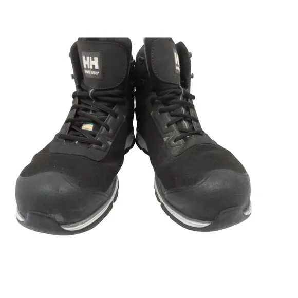 Helly Hansen Men's Mid Alum Toe Comp Plate Hiker Boots HHS241010 Black Size 10M