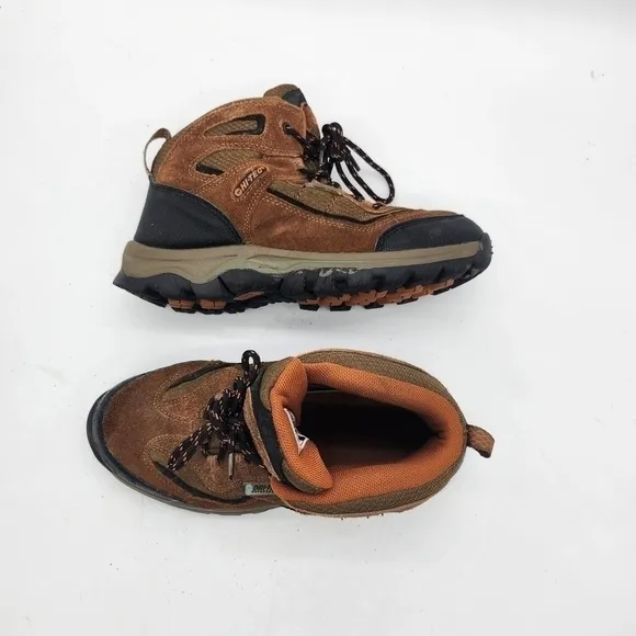 Hi-Tec Shoes Men 6.5 Hillside Low Waterproof Boots Brown