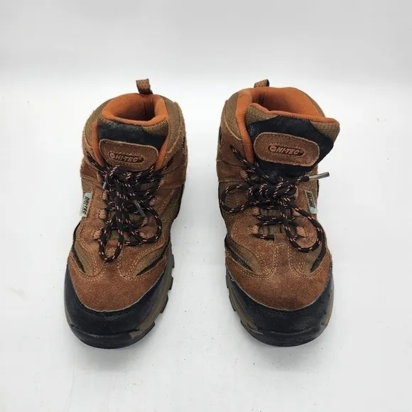 Hi-Tec Shoes Men 6.5 Hillside Low Waterproof Boots Brown