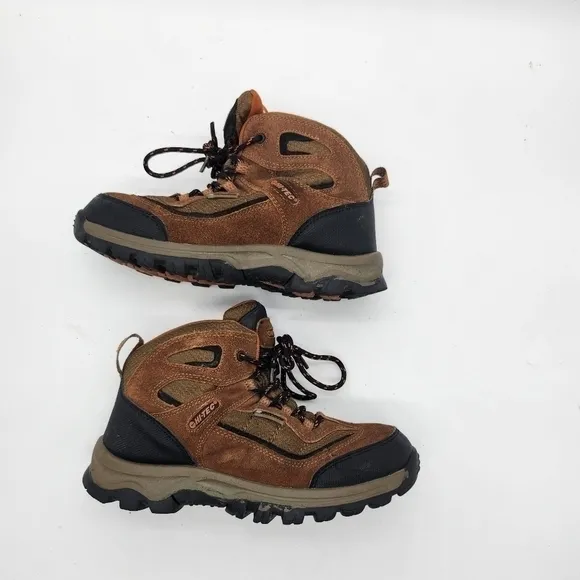 Hi-Tec Shoes Men 6.5 Hillside Low Waterproof Boots Brown