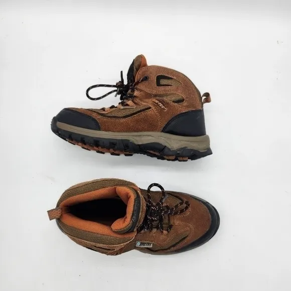 Hi-Tec Shoes Men 6.5 Hillside Low Waterproof Boots Brown