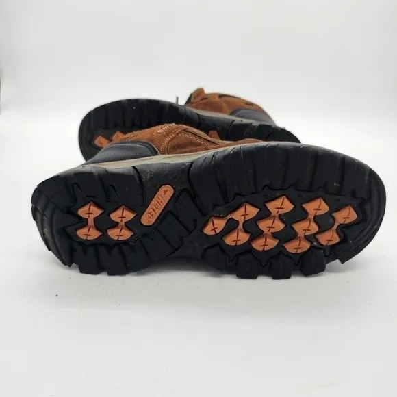 Hi-Tec Shoes Men 6.5 Hillside Low Waterproof Boots Brown
