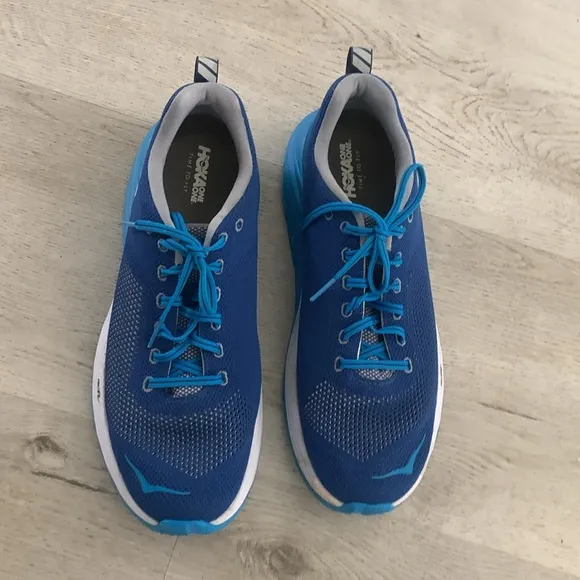 Hoka Blue Running Shoes size 10 Mach pro fl