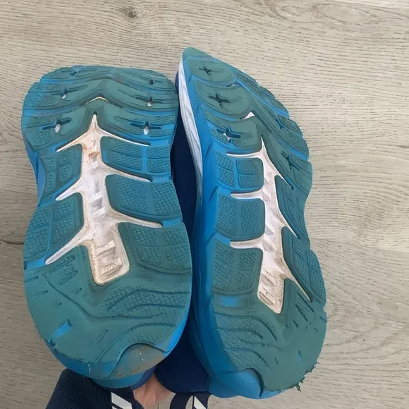 Hoka Blue Running Shoes size 10 Mach pro fl