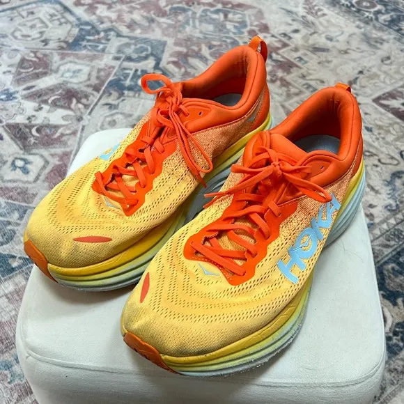 Hoka Bondi 8 Men’s Running Athletic Shoes
