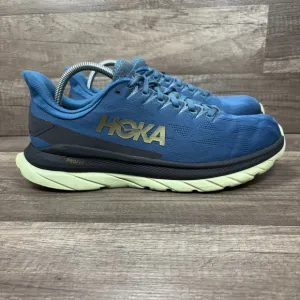Hoka Mach 4 Blue Green Mens US Size 10.5 EUR 44.67 1113528 BCBLC Running Shoes