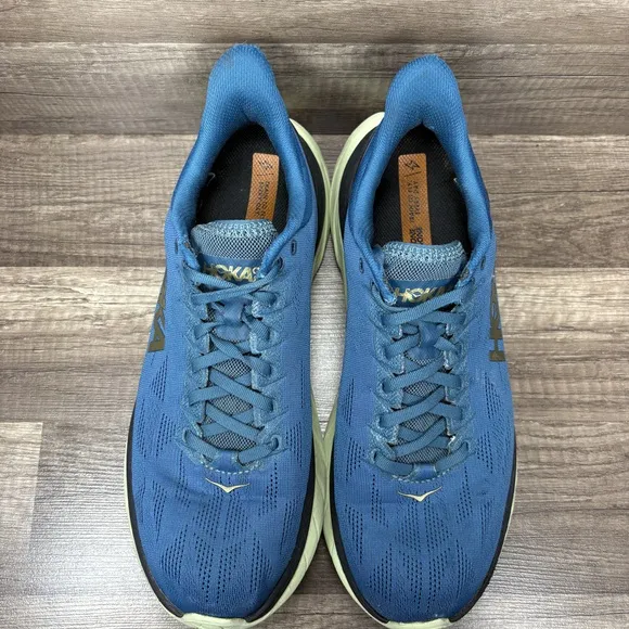 Hoka Mach 4 Blue Green Mens US Size 10.5 EUR 44.67 1113528 BCBLC Running Shoes