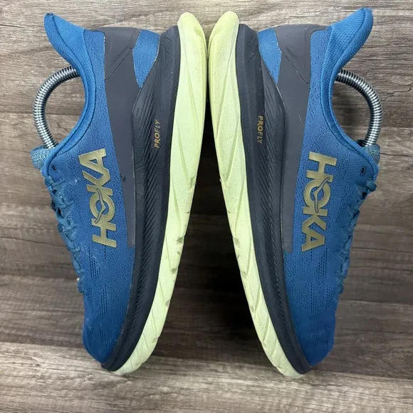 Hoka Mach 4 Blue Green Mens US Size 10.5 EUR 44.67 1113528 BCBLC Running Shoes