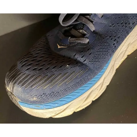 Hoka One Clifton 7 Moonlit Ocean BlueMens 12 Shoes Running Sneakers