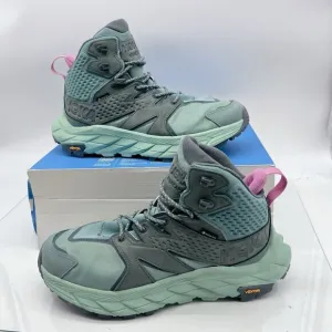 Hoka One One Anacapa 2 Mid GTX Hiking Shoe Boots Trellis Mist Green Women US 9.5