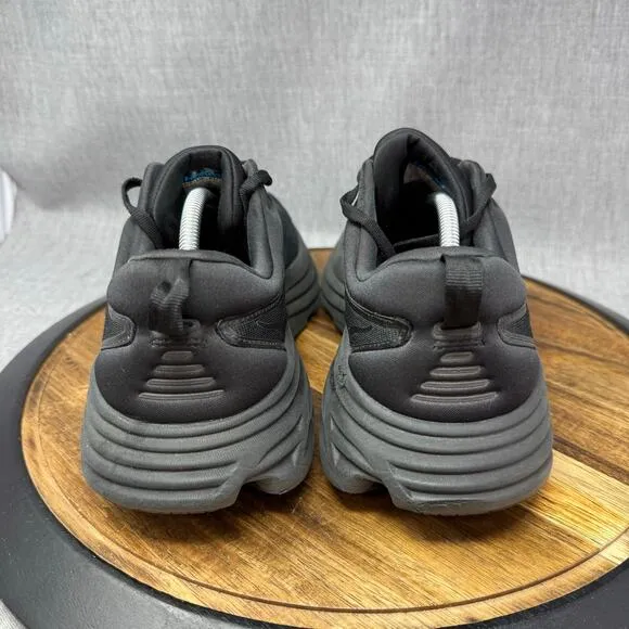 Hoka One One Bondi 8 Men's Size 12.5 Triple Black Shoes Sneakers Running