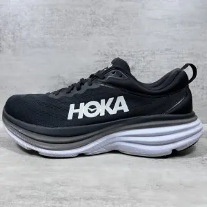 Hoka One One Bondi 8 Running Shoes - Men's Size 10.5 - Black