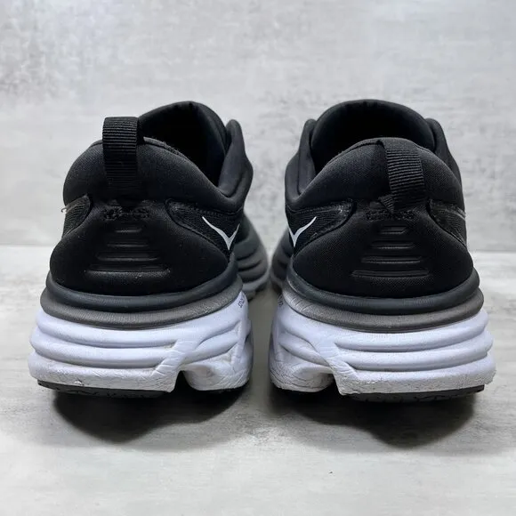 Hoka One One Bondi 8 Running Shoes - Men's Size 10.5 - Black