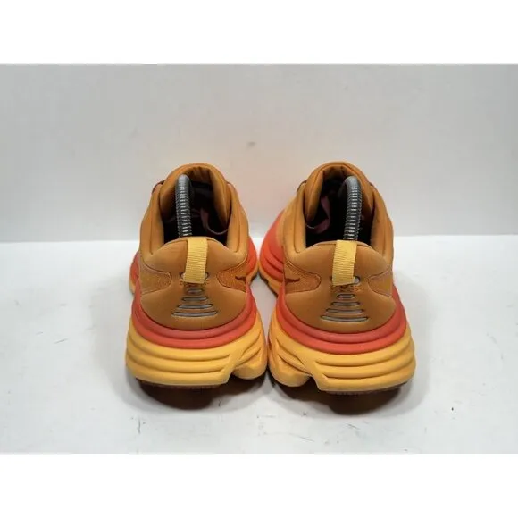 Hoka One One Bondi 8 Women's Size 9 B Running Shoes Amber Haze 1127952 AHSH