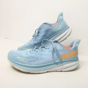 Hoka One One Clifton 9 Running Shoes Men's Size US 15D Blue Dusk/Illusion