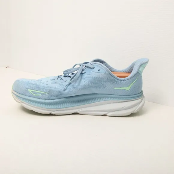 Hoka One One Clifton 9 Running Shoes Men's Size US 15D Blue Dusk/Illusion