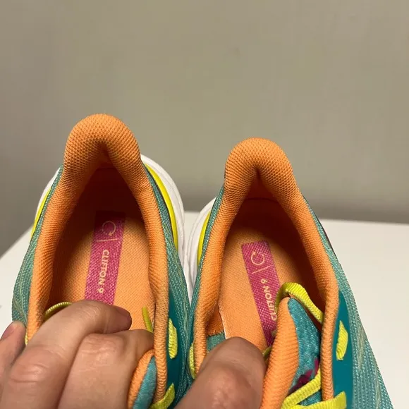 Hoka One One Clifton 9 Youth Kids US 4 MD Running Shoes 1131170 CEPR