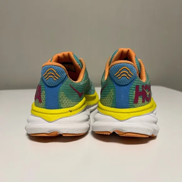 Hoka One One Clifton 9 Youth Kids US 4 MD Running Shoes 1131170 CEPR