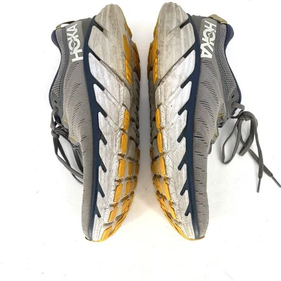 Hoka One One Gaviota 3 Running Shoes Sneakers Gray Mens Size 10