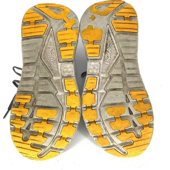 Hoka One One Gaviota 3 Running Shoes Sneakers Gray Mens Size 10