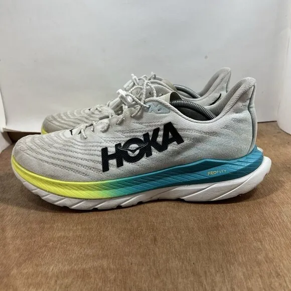 Hoka One One Mach 5 Men's Size 12.5 D (Medium) Running Shoes White