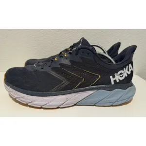 HOKA ONE ONE Mens Arahi 5 Running Shoes Sneakers Sz 13 D Blue NO INSOLES