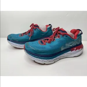 HOKA ONE ONE Men’s Bondi 5 Running Shoes (8.5) Blue/Teal 1014757 TBPT MINT RARE.