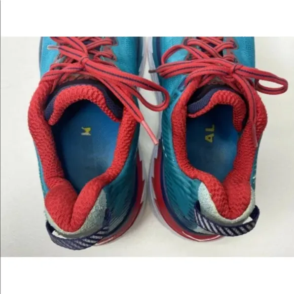 HOKA ONE ONE Men’s Bondi 5 Running Shoes (8.5) Blue/Teal 1014757 TBPT MINT RARE.