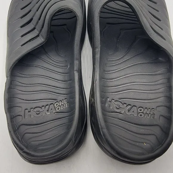 Hoka One One Ora Recovery Slides Mens 8 Comfort Summer Sandals