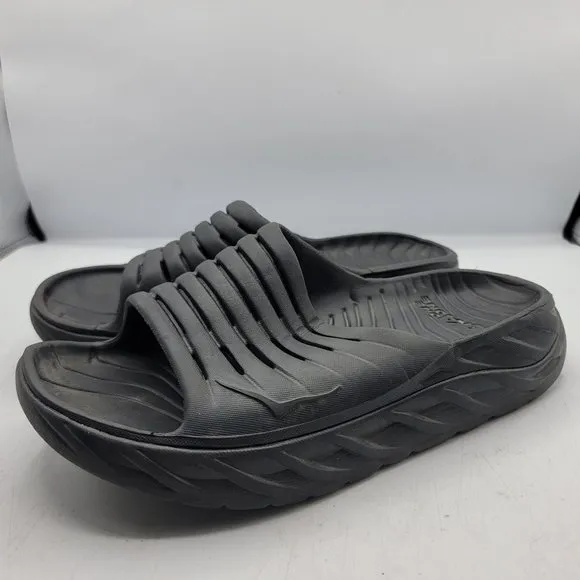 Hoka One One Ora Recovery Slides Mens 8 Comfort Summer Sandals