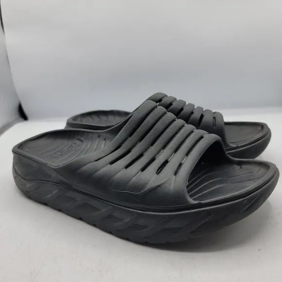 Hoka One One Ora Recovery Slides Mens 8 Comfort Summer Sandals