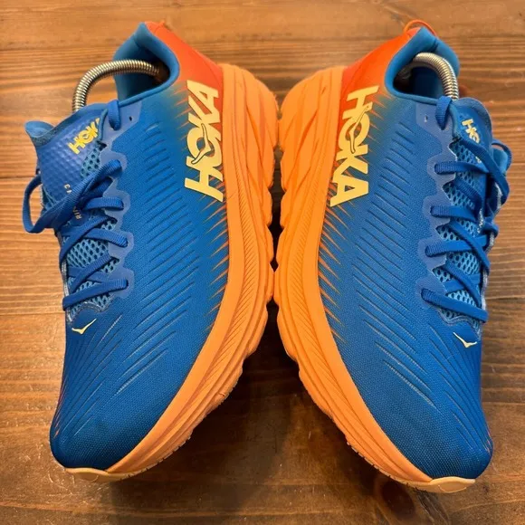 Hoka One One Rincon 3 Running Shoes Sneakers Men's Size 11.5 2E Blue *READ*