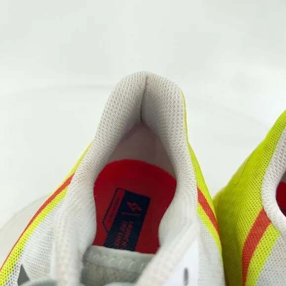 Hoka One One Rocket X Men's Size 11 Running Shoes White Neon Yellow