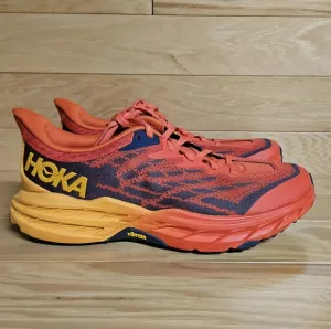 Hoka One One Speedgoat 5 Wide 2E Mens Running Shoes Sneaker 1123159